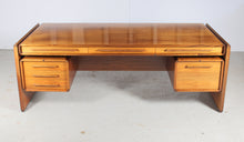 Load image into Gallery viewer, Danish Midcentury Rosewood Executive Desk by Dyrlund c.1960s
