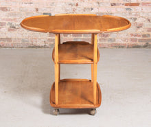 Load image into Gallery viewer, Mid Century Ercol Windsor Folding Table Trolley (Model 505), circa 1960s.
