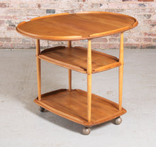 Load image into Gallery viewer, Mid Century Ercol Windsor Folding Table Trolley (Model 505), circa 1960s.
