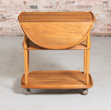 Load image into Gallery viewer, Mid Century Ercol Windsor Folding Table Trolley (Model 505), circa 1960s.
