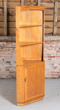 Load image into Gallery viewer, Mid Century Ercol Windsor Tall Corner Cabinet (model 743C). c. 1970s.
