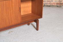 Load image into Gallery viewer, Midcentury Afromosia Drinks Cabinet / Highboard by Robert Heritage for Beaver &amp; Tapley c. 1960s.
