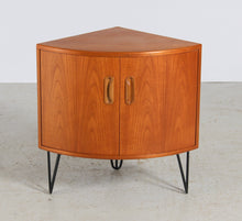 Load image into Gallery viewer, A Midcentury G Plan Fresco Teak Corner Cabinet c. 1960s.
