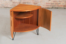 Load image into Gallery viewer, A Midcentury G Plan Fresco Teak Corner Cabinet c. 1960s.
