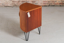 Load image into Gallery viewer, A Midcentury G Plan Fresco Teak Corner Cabinet c. 1960s.
