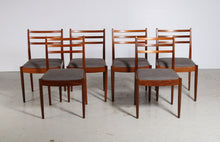 Load image into Gallery viewer, A Set of Six Midentury G-Plan Dining Chairs circa 1960s.
