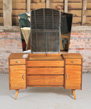 Load image into Gallery viewer, Mid Century Teak Dressing Table by Butilux, circa 1960s.
