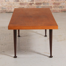 Load image into Gallery viewer, Mid Century Teak Coffee Table by Meredew. Fully restored.
