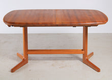 Load image into Gallery viewer, Danish Style Solid Teak Extending Dining Table.
