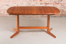 Load image into Gallery viewer, Danish Style Solid Teak Extending Dining Table.
