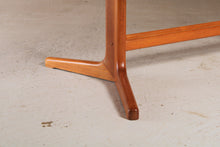 Load image into Gallery viewer, Danish Style Solid Teak Extending Dining Table.
