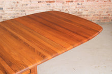 Load image into Gallery viewer, Danish Style Solid Teak Extending Dining Table.
