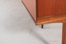 Load image into Gallery viewer, Mid Century teak Dressing Table with a Stool by McIntosh, Scotland, c 1960s.
