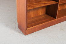 Load image into Gallery viewer, Danish Mid Century Teak Double Bookcase Designed by Carlo Jensen for Poul Hundevad, c 1970s.
