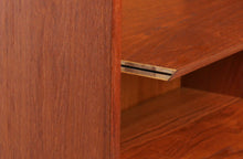 Load image into Gallery viewer, Danish Mid Century Teak Double Bookcase Designed by Carlo Jensen for Poul Hundevad, c 1970s.
