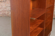 Load image into Gallery viewer, Danish Mid Century Teak Double Bookcase Designed by Carlo Jensen for Poul Hundevad, c 1970s.
