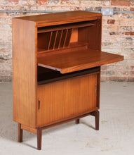 Load image into Gallery viewer, Mid Century Teak Bureau by Robert Heritage for Beaver &amp; Tapley, c 1960s.
