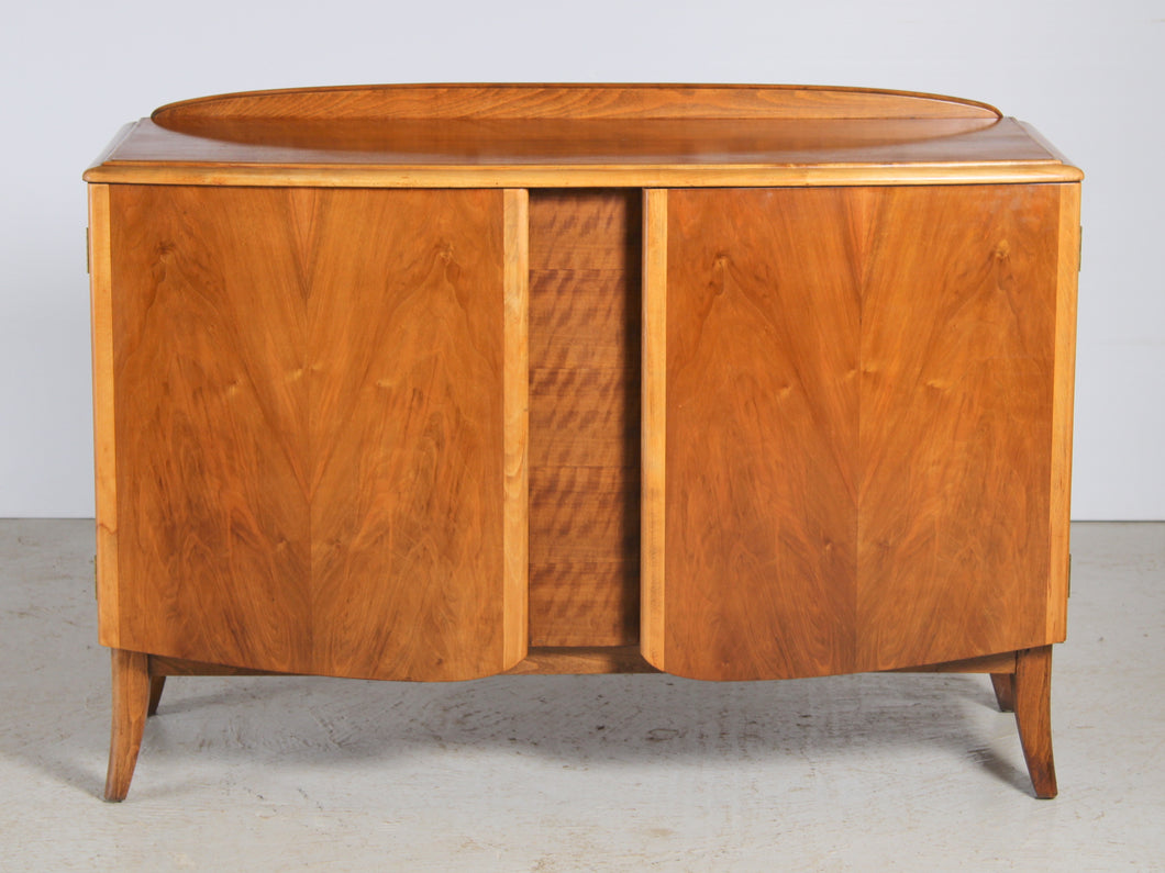 Art Deco Walnut Sideboard, c 1930s.