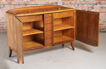 Load image into Gallery viewer, Art Deco Walnut Sideboard, c 1930s.
