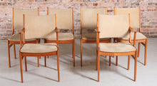 Load image into Gallery viewer, Set of Six Danish Style Teak Chairs.
