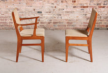 Load image into Gallery viewer, Set of Six Danish Style Teak Chairs.
