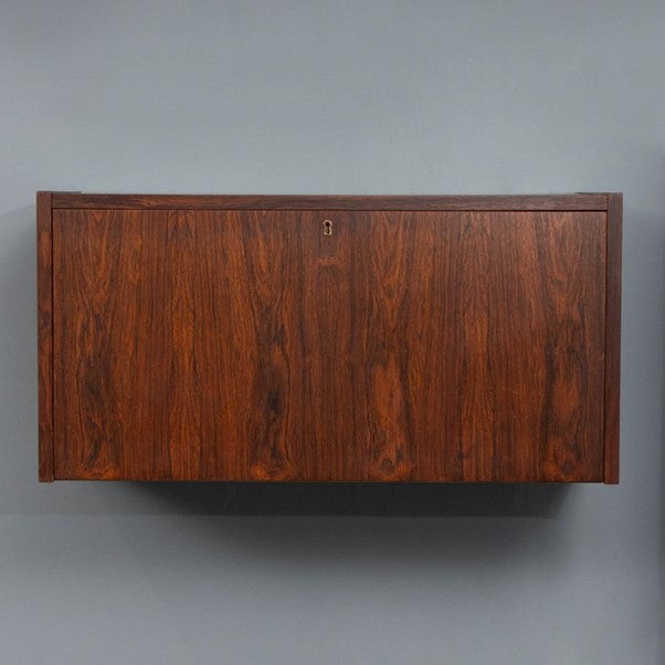 Danish PS System Midcentury Rosewood Wall Cabinet by Peter Sorensen c.1960s