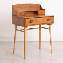 Load image into Gallery viewer, Vintage Ercol Model 439 Writing Desk with Original Blue Label, c.1960
