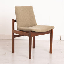 Load image into Gallery viewer, Set of 6 Reupholstered Midcentury Afromosia Dining Chairs c1960s
