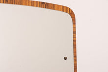 Load image into Gallery viewer, Midcentury Mahogany and Zebrano Vanity Chest of Drawers with Mirror c1960s
