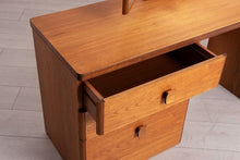 Load image into Gallery viewer, Midcentury Teak Dressing Table &amp; Stool by Stag, c.1970
