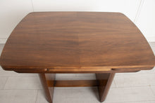 Load image into Gallery viewer, Art Deco Style Walnut Extending Dining Table c.1950
