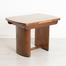 Load image into Gallery viewer, Art Deco Style Walnut Extending Dining Table c.1950
