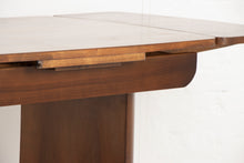 Load image into Gallery viewer, Art Deco Style Walnut Extending Dining Table c.1950
