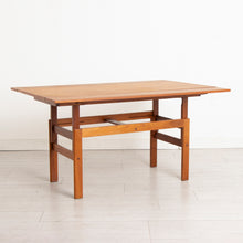 Load image into Gallery viewer, Danish Midcentury Metamorphic Elevator Table by VM Mobler, Denmark c.1960s
