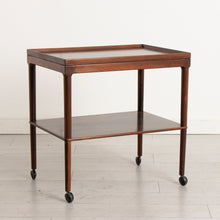 Load image into Gallery viewer, Danish Midcentury Rosewood Serving Trolley c.1960s
