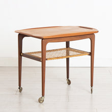 Load image into Gallery viewer, Danish Midcentury Serving Trolley by Johannes Andersen for Silkeborg c.1960s
