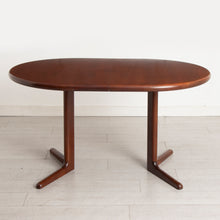 Load image into Gallery viewer, Midcentury Danish Small Oval Rosewood Dining Table c.1970s
