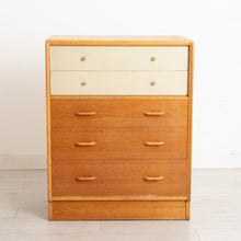 Load image into Gallery viewer, Midcentury G Plan Brandon Range Chest of Drawers in Oak c.1960s
