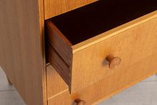Load image into Gallery viewer, Midcentury Oak Chest of 4 Drawers by Meredew c.1960s
