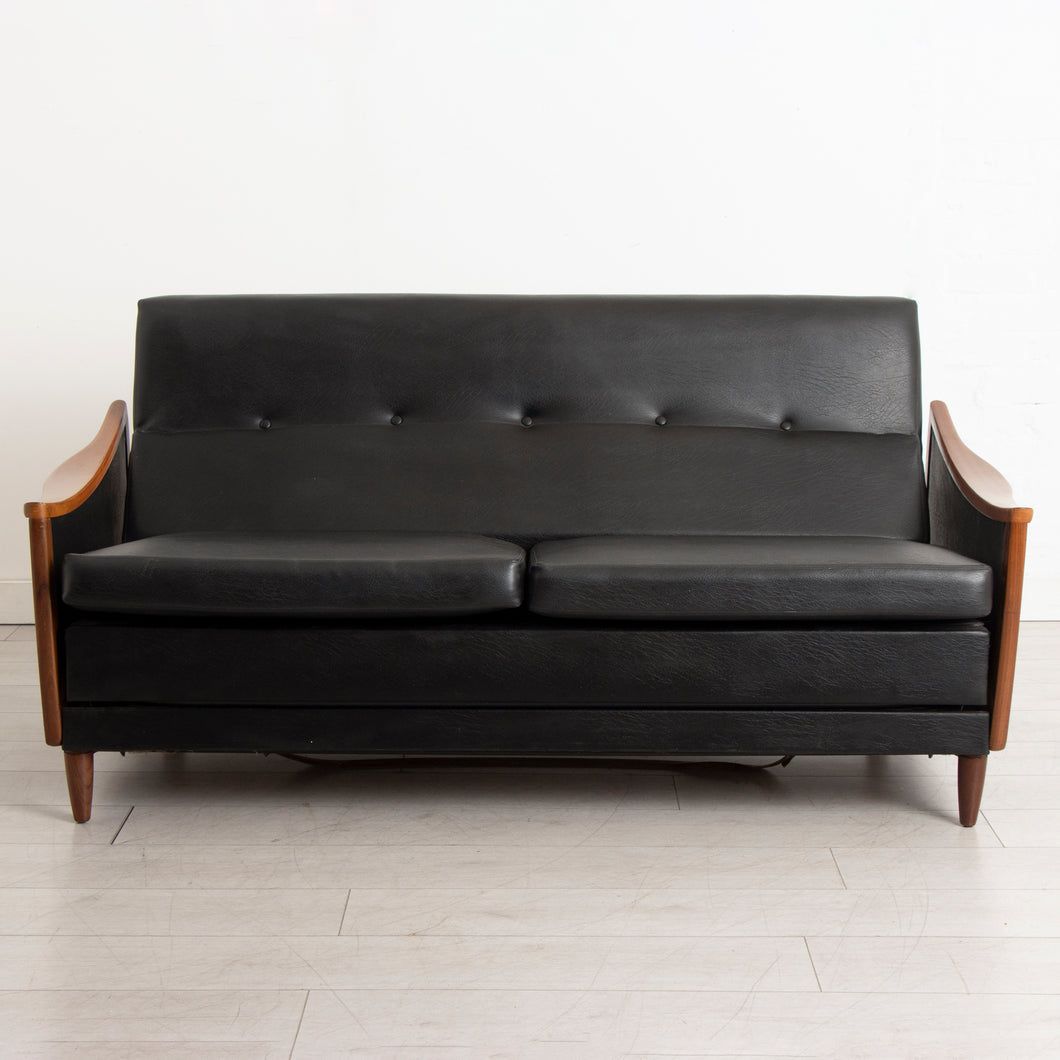 Midcentury 'Put-U-Up' Sofa Bed by Greaves & Thomas, England c.1960s