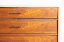 Load image into Gallery viewer, Midcentury Solid Teak Chest of Drawers by Ramseur Furniture, USA c.1960s
