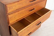 Load image into Gallery viewer, Midcentury Solid Teak Chest of Drawers by Ramseur Furniture, USA c.1960s
