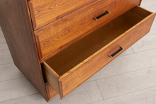 Load image into Gallery viewer, Midcentury Solid Teak Chest of Drawers by Ramseur Furniture, USA c.1960s
