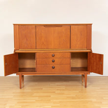 Load image into Gallery viewer, Midcentury Teak Cocktail Cabinet by Beautility c.1965
