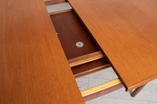 Load image into Gallery viewer, Midcentury Teak Extending Dining Table by McIntosh c.1970
