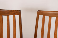 Load image into Gallery viewer, Set of 6 Midcentury G Plan Fresco Afromosia Dining Chairs c.1970
