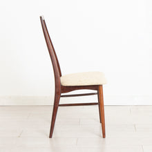 Load image into Gallery viewer, Set of Six Danish &#39;Eva&#39; Rosewood Dining Chairs by Niels Koefoed c.1970s
