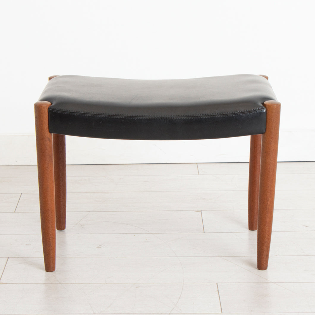 Swedish Midcentury Teak Footstool by Ire Industri Skillingaryd c.1960s