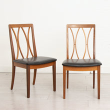 Load image into Gallery viewer, Set of 6 Newly Upholstered Midcentury G Plan Fresco Dining Chairs c.1960
