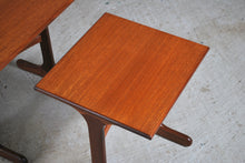 Load image into Gallery viewer, Mid Century G-plan Fresco teak nest of tables, circa 1960s.
